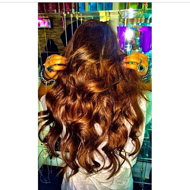 A nova cor de cabelo de Rafaella Santos (Foto: Reprodução/Instagram)