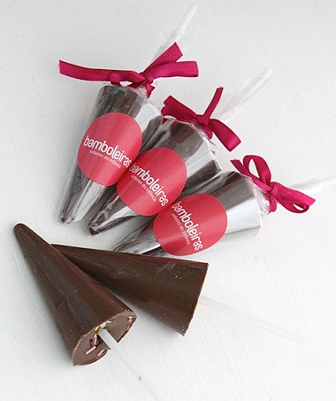 Guarda-chuva de chocolate (Foto: Casa e Comida)