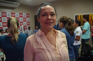 Patrícia Bastos será a primeira condutora do revezamento da Tocha Olímpica no Amapá (Foto: Jorge Abre/G1-AP)