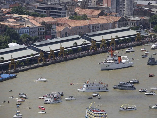 Círio Fluvial (Foto: Tarso Sarraf/O Liberal) Círio Fluvial (Foto: Tarso Sarraf/O Liberal)