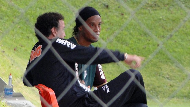 Ronaldinho, Atlético-MG (Foto: Fernando Martins / Globoesporte.com)