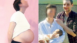 Novo 'homem grávido' vira mãe, mas perde o parceiro: 'Ficou muito mulher' (The Sun)