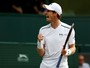 Murray bate francês e atinge quartas em Wimbledon pela 10ª vez na carreira