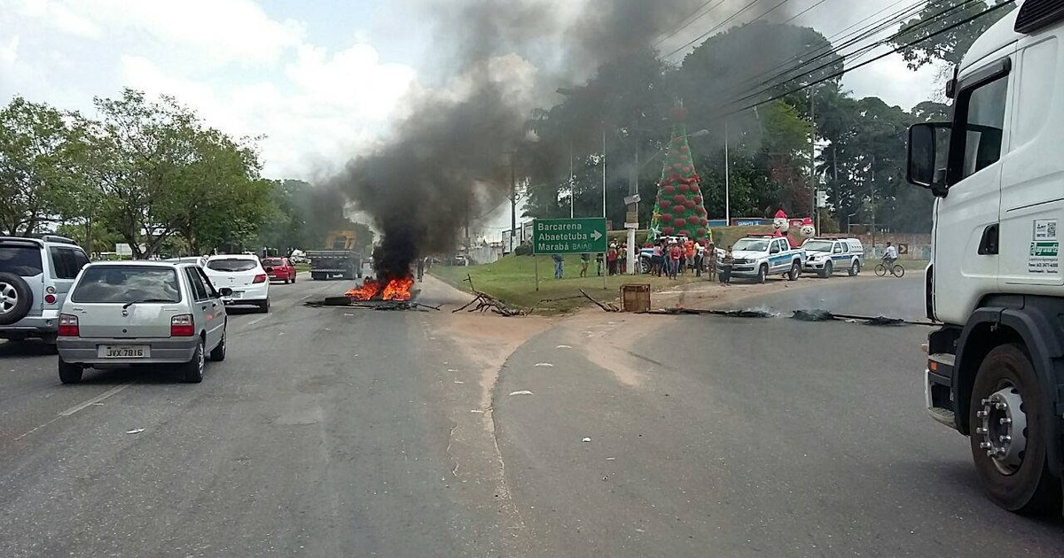 G Manifestantes Interditam Trecho Da Rodovia Br Na Grande Bel M