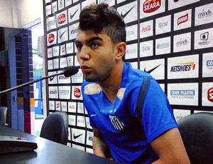 Gabriel Atacante Gabigol Santos entrevista Coletiva (Foto: Divulgação / Santos FC)
