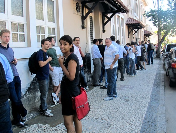 fila ingressos vasco libertadores (Foto: Thiago Fernandes / Globoesporte.com)