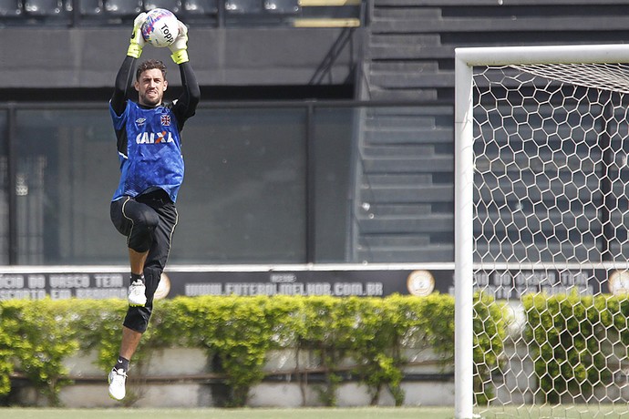 Martín Silva treino Vasco (Foto: Marcelo Sadio / Vasco.com.br)