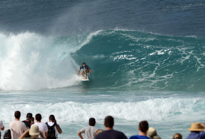 Alejo Muniz em Pipeline (Foto: Pedro Gomes / divulgação)