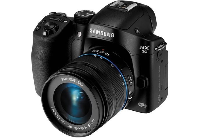 Câmera mirrorless Samsung NX30 (Foto: Divulgação/Samsung)