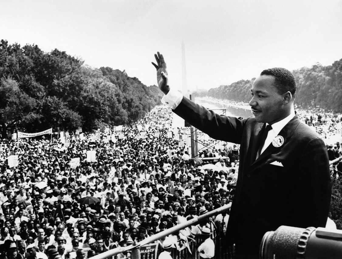 Martin Luther King Jr. em Washington (Foto: Wikimedia Commons)