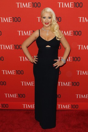 Christina Aguilera em evento em Nova York, nos Estados Unidos (Foto: Lucas Jackson/ Reuters)