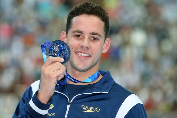 Thiago Pereira - prata nos 200m medley no Mundial (Foto: Satiro Sodré/SMPRESS)