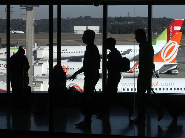 Aeroporto Internacional de Guarulhos, em São Paulo (Foto: Evelson de Freitas/Estadão Conteúdo)