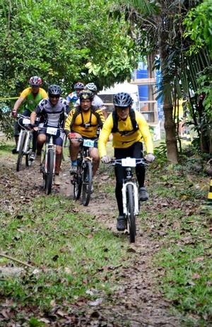 7ª etapa do Campeonato Acreano de Mountain Bike (Foto: Nathacha Albuquerque)