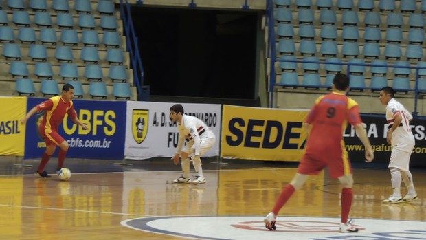 São Bernardo x São Paulo Liga Futsal (Foto: Thiago Fidelix)