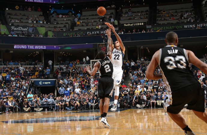 Matt Barnes Spurs x Grizzlies NBA (Foto: Getty)