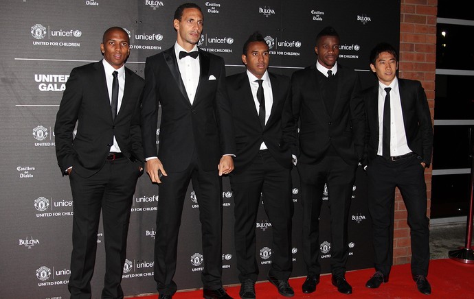Jantar beneficente do Manchester United (Foto: Splash News)