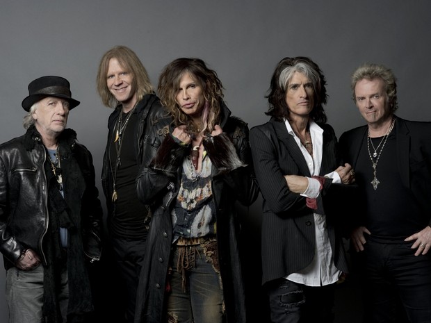 Aerosmith faz show em Curitiba nedta terça-feira (15) e depois segue para o Rio de Janeiro. (Foto: Divulgação)