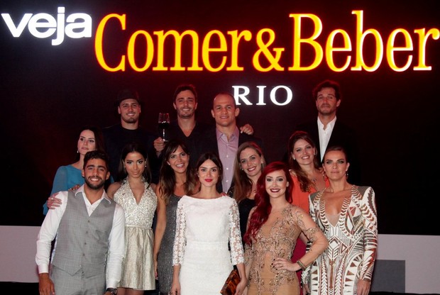 Famosos no Veja Rio Comer &amp; Beber (Foto: Claudio Andrade / Foto Rio News)
