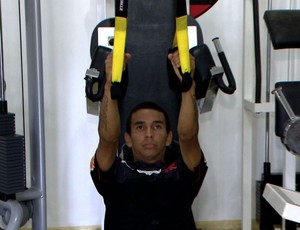 Rafinha, jogador da base do Flamengo, tem 1,64cm (Foto: Reprodução SporTV)