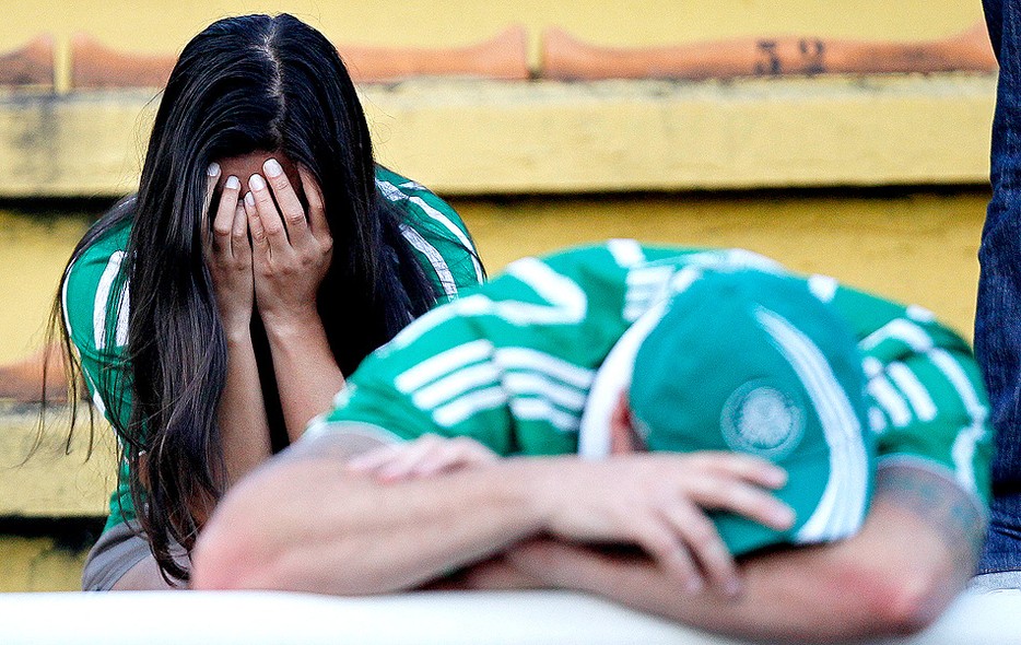 Fotos O Sofrimento Da Torcida Do Palmeiras Em Volta Redonda Fotos Em Palmeiras
