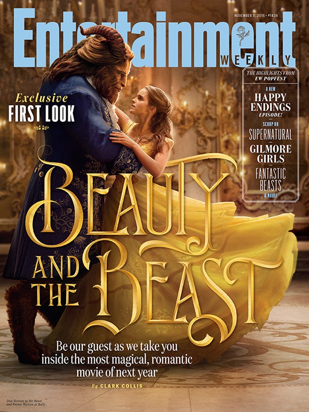 Revista 'Entertainment Weekly' traz as primeiras imagens de divulgação de 'A bela e a fera' (Foto: Divulgação ) Revista 'Entertainment Weekly' traz as primeiras imagens de divulgação de 'A bela e a fera' (Foto: Divulgação )