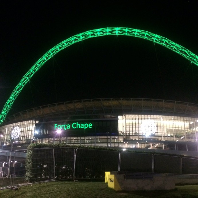 Wembley Chapecoense (Foto: Reprodução)
