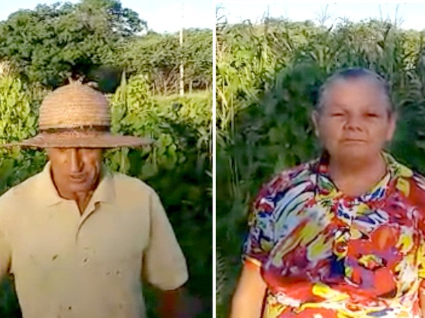 Pais de Kauany, Nilson Pereira e Creuza Alves ainda moram em casa simples na Zona Rural do município de Almino Afonso, no Oeste potiguar (Foto: Reprodução/ Inter TV Cabugi)