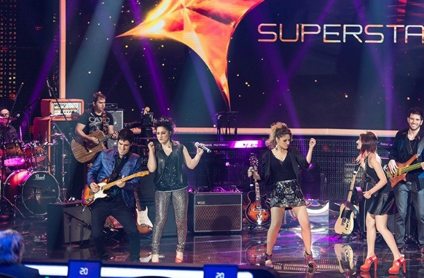 Melody no Top12 do SuperStar (Foto: Camila Serejo/TV Globo)