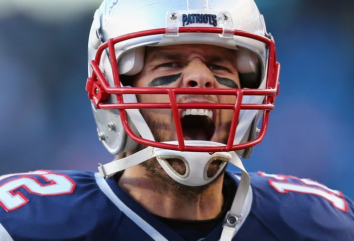 Tom Brady teve uma partida de altos e baixos na NFL (Foto: Maddie Meyer / Getty Images Sport)