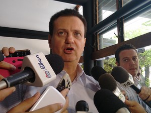 Gilberto Kassab esteve em Fortaleza nesta quinta (Foto: Gabriela Alves/G1 CE) Gilberto Kassab esteve em Fortaleza nesta quinta (Foto: Gabriela Alves/G1 CE)
