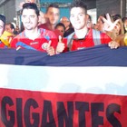 Somos mata campeões, diz
costa-riquenho (Laura de Las Casas/G1)