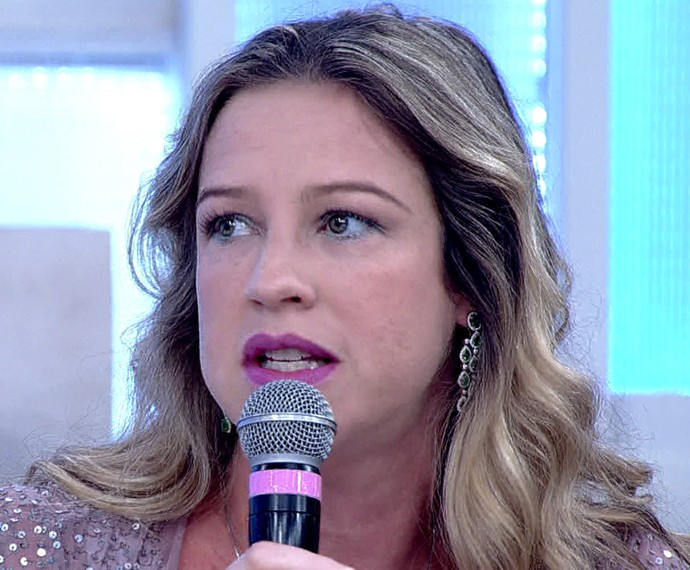 Luana Piovani fala de seu antigo corpo e dá gravidez (Foto: TV Globo)