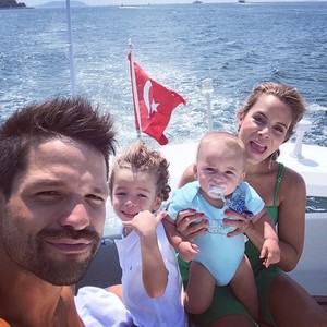 Diego com a família (Foto: Instagram)