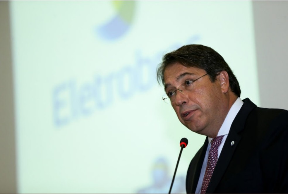 Wilson Ferreira Júnior ao tomar posse como presidente da Eletrobras  (Foto: Marcelo Camargo/ Agência Brasil)