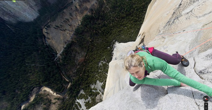 Google faz Street View 'vertical' de escalada no El Capitan (Foto: Reprodução/Google) Google faz Street View 'vertical' de escalada no El Capitan (Foto: Reprodução/Google)