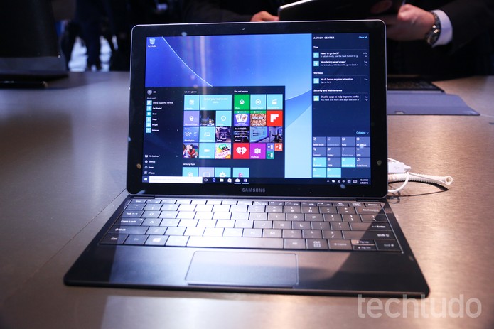 Galaxy TabPro S (Foto: Marlon Câmara/TechTudo) Galaxy TabPro S (Foto: Marlon Câmara/TechTudo)