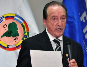 Eugenio Figueredo, presidente da Conmebol (Foto: AFP)