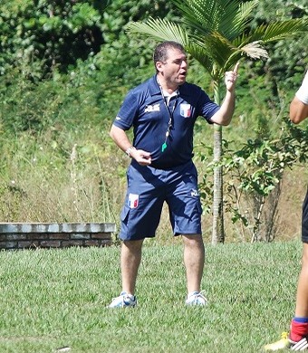 João Telê técnico Guaratinguetá (Foto: Celio Junior/Guaratinguetá Futebol)