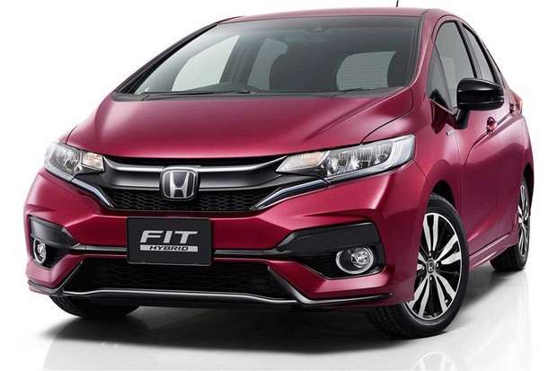 Honda Fit Hybrid japonês vaza antes da hora (Foto: Reprodução / Paultan.org) Honda Fit Hybrid japonês vaza antes da hora (Foto: Reprodução / Paultan.org)