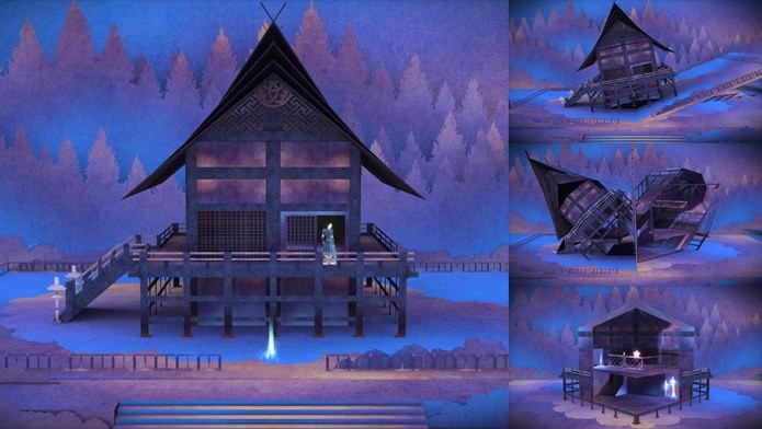 Tengami é uma aventura que acontece em um livro de dobraduras (Foto: Divulgação)