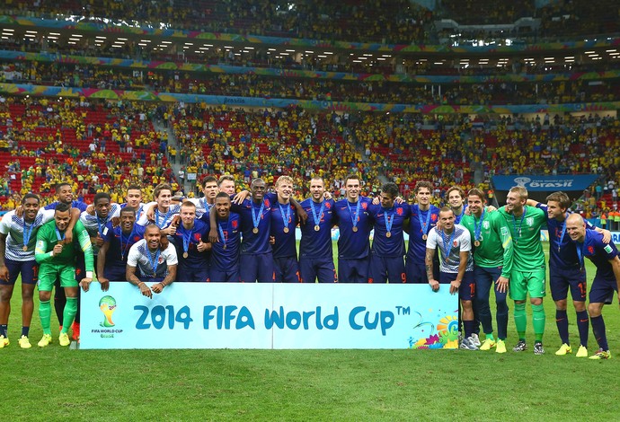 Holanda medalha de bronze Copa do Mundo (Foto: Getty Images)