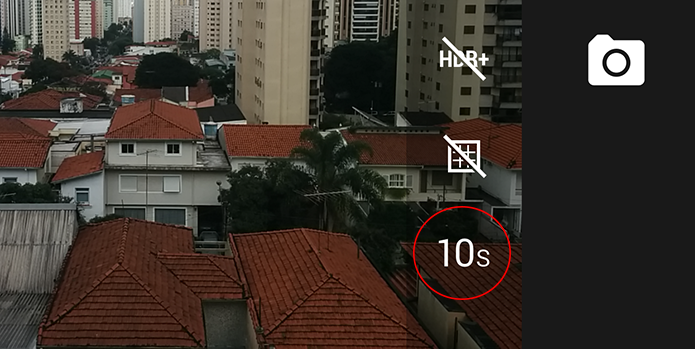 Timer pode ser acessado no menu lateral do aplicativo (Foto: Reprodução/Paulo Alves)
