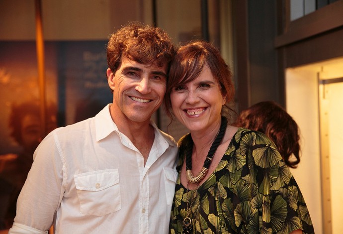 Burle e Yame Reis, mãe de Maya Gabeira (Foto: Divulgação)