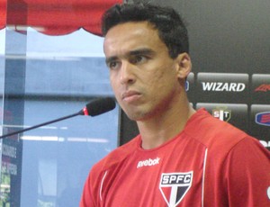 Jadson, meia do São Paulo (Foto: Daniel Romeu / Globoesporte.com)