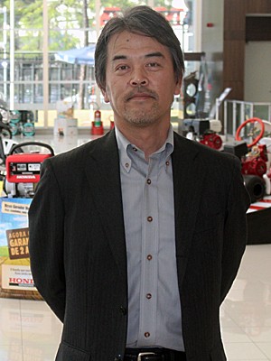 Koji Miwa, diretor de design da Honda (Foto: Rafael Miotto/G1)