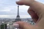 Leitores enviam fotos na Torre Eiffel, que completa 125 anos (Roberta Reis/ Vc no G1)