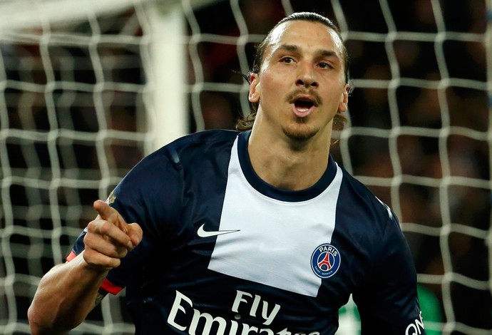 Ibrahimovic PSG gol Saint Etienne (Foto: Agência Reuters)