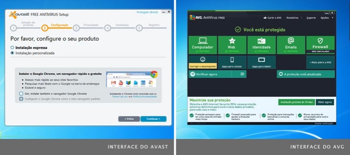 Os antivírus gratuitos Avast e AVG são as melhores opções gratuitas (Foto: Reprodução) (Foto: Os antivírus gratuitos Avast e AVG são as melhores opções gratuitas (Foto: Reprodução))