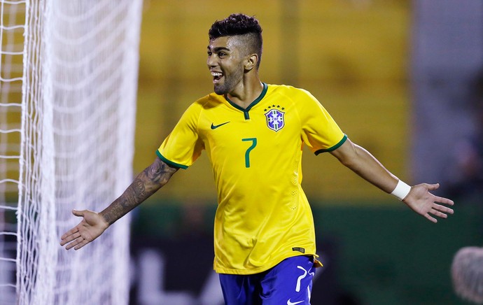 Gabriel, gol Brasil x Venezuela sub-20 (Foto: Reuters) Gabriel, gol Brasil x Venezuela sub-20 (Foto: Reuters)